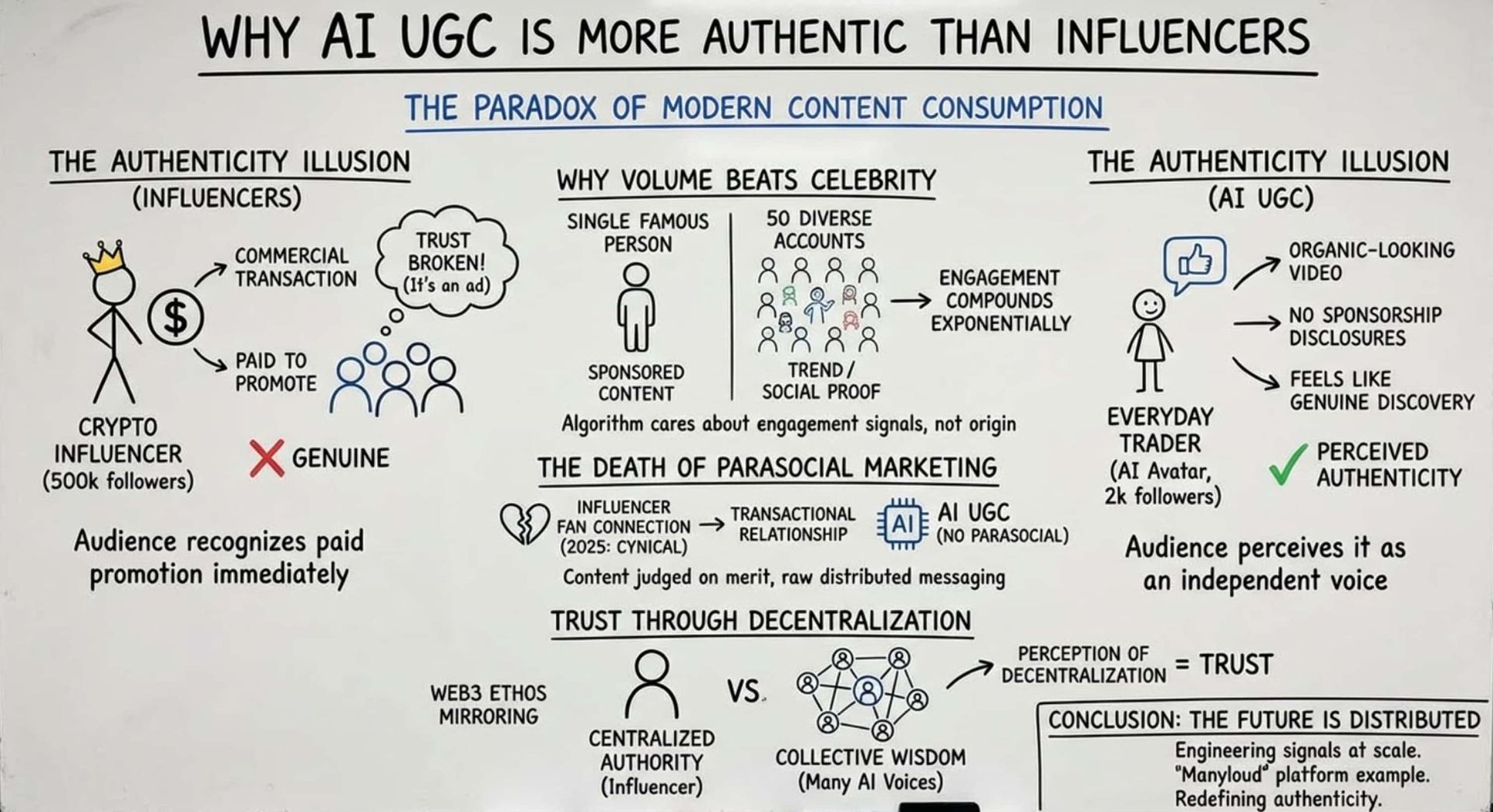 Why AI UGC Is More Authentic Than Influencers