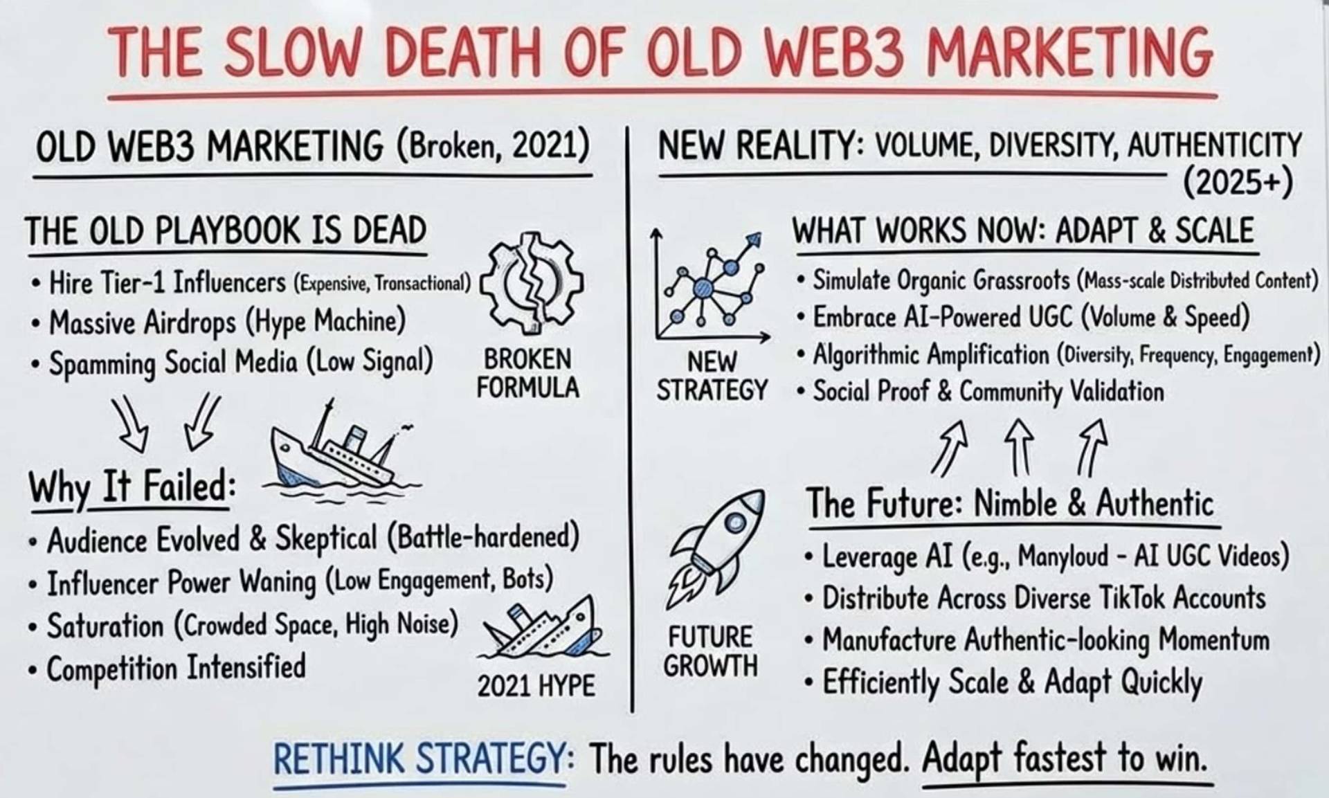 The Slow Death of Old Web3 Marketing